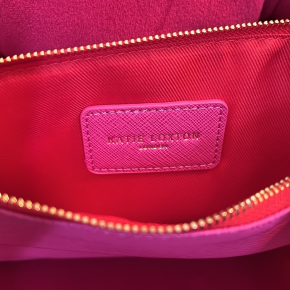Katie Loxton • Pink & Orange (Lined) Clutch - Picture 5 of 5